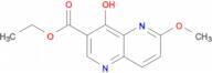 ETHYL 4-HYDROXY-6-METHOXY-1,5-NAPHTHYRIDINE-3-CARBOXYLATE