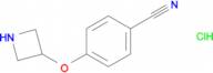 4-(AZETIDIN-3-YLOXY)BENZONITRILE HCL