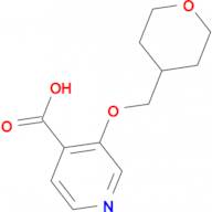 3-[(Tetrahydro-2H-pyran-4-yl)methoxy]isonicotinic acid