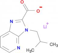 Lithium 3-isobutyl-3H-imidazo[4,5-b]pyridine-2-carboxylate