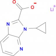 Lithium 3-cyclopropyl-3H-imidazo[4,5-b]pyridine-2-carboxylate