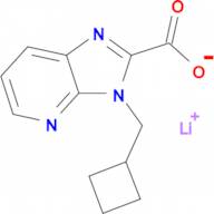 Lithium 3-(cyclobutylmethyl)-3H-imidazo[4,5-b]pyridine-2-carboxylate