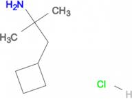 1-Cyclobutyl-2-methylpropan-2-amine hydrochloride
