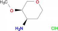 rac-[(3R,4R)-3-methoxytetrahydro-2H-pyran-4-yl]amine hydrochloride