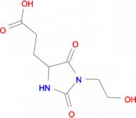 3-[1-(2-Hydroxy-ethyl)-2,5-dioxo-imidazolidin-4-yl]-propionic acid