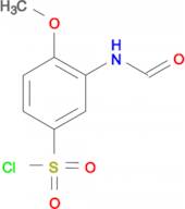 3-Formylamino-4-methoxy-benzenesulfonylchloride