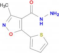 3-Methyl-5-thiophen-2-yl-isoxazole-4-carboxylic acidhydrazide
