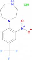 1-[2-NITRO-4-(TRIFLUOROMETHYL)PHENYL]HOMOPIPERAZINE HYDROCHLORIDE