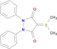 4-Dimethylsulfonium-3,5-dioxo-1,2-diphenyl-tetrahydropyrazol-4-at