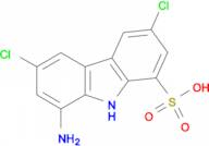 8-AMINO-3,6-DICHLORO-9H-CARBAZOLE-1-SULFONIC ACID