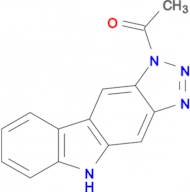 1-(9H-1,2,3,9-TETRAAZA-CYCLOPENTA[B]FLUOREN-3-YL)-ETHANONE
