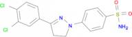 4-[3-(3,4-Dichloro-phenyl)-4,5-dihydro-pyrazol-1-yl]-benzenesulfonamide