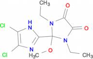 4',5'-Dichloro-1,3-diethyl-2-methoxy-2,3-dihydro-1H,1'H-[2,2']biimidazolyl-4,5-dione