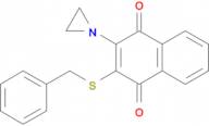 2-Aziridin-1-yl-3-benzylsulfanyl-[1,4]naphthoquinone