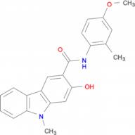 2-Hydroxy-9-methyl-9H-carbazole-3-carboxylic acid (4-methoxy-2-methyl-phenyl)-amide