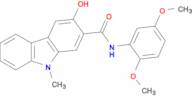 3-Hydroxy-9-methyl-9H-carbazole-2-carboxylic acid (2,5-dimethoxy-phenyl)-amide