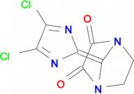 7-(4,5-Dichloro-imidazol-2-ylidene)-1,4-diaza-bicyclo[2.2.1]heptane-2,3-dione