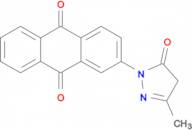 2-(3-Methyl-5-oxo-4,5-dihydro-pyrazol-1-yl)-anthraquinone