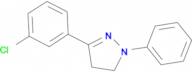 3-(3-Chloro-phenyl)-1-phenyl-4,5-dihydro-1H-pyrazole