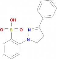 2-(3-Phenyl-4,5-dihydro-pyrazol-1-yl)-benzenesulfonic acid