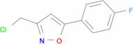 3-Chloromethyl-5-(4-fluoro-phenyl)-isoxazole
