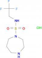N-(2,2,2-trifluoroethyl)-1,4-diazepane-1-sulfonamide hydrochloride