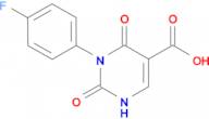 3-(4-fluorophenyl)-2,4-dioxo-1,2,3,4-tetrahydropyrimidine-5-carboxylic acid