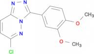 6-chloro-3-(3,4-dimethoxyphenyl)[1,2,4]triazolo[4,3-b]pyridazine
