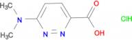 6-(dimethylamino)pyridazine-3-carboxylic acid hydrochloride