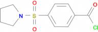 4-(pyrrolidin-1-ylsulfonyl)benzoyl chloride
