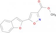 methyl 5-(1-benzofuran-2-yl)isoxazole-3-carboxylate