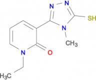 5-(1-ethyl-2-methylene-1,2-dihydropyridin-3-yl)-4-methyl-4H-1,2,4-triazole-3-thiol