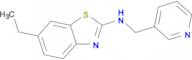 6-ethyl-N-(pyridin-3-ylmethyl)-1,3-benzothiazol-2-amine
