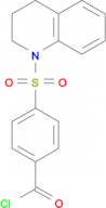 4-((3,4-dihydroquinolin-1(2H)-yl)sulfonyl)benzoyl chloride