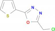 2-(chloromethyl)-5-(2-thienyl)-1,3,4-oxadiazole