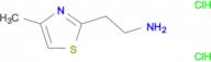 [2-(4-methyl-1,3-thiazol-2-yl)ethyl]amine dihydrochloride