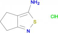5,6-dihydro-4H-cyclopenta[c]isothiazol-3-amine hydrochloride