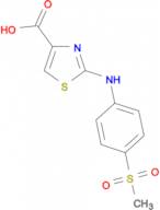 2-{[4-(methylsulfonyl)phenyl]amino}-1,3-thiazole-4-carboxylic acid