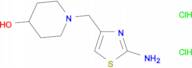 1-[(2-amino-1,3-thiazol-4-yl)methyl]piperidin-4-ol dihydrochloride