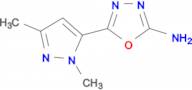 5-(1,3-dimethyl-1H-pyrazol-5-yl)-1,3,4-oxadiazol-2-amine