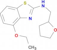 4-ethoxy-N-(tetrahydrofuran-2-ylmethyl)-1,3-benzothiazol-2-amine