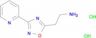 2-(3-(pyridin-2-yl)-1,2,4-oxadiazol-5-yl)ethan-1-amine dihydrochloride