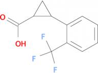 2-(2-(Trifluoromethyl)phenyl)cyclopropanecarboxylic acid