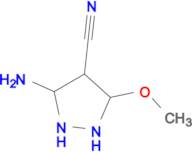 3-AMINO-5-METHOXY-1H-PYRAZOLE-4-CARBONITRILE