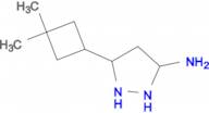 5-(3,3-DIMETHYLCYCLOBUTYL)-1H-PYRAZOL-3-AMINE