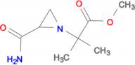 methyl 2-[2-(aminocarbonyl)aziridin-1-yl]-2-methylpropanoate