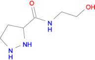 {N}-(2-hydroxyethyl)-1{H}-pyrazole-5-carboxamide