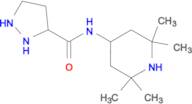 {N}-(2,2,6,6-tetramethylpiperidin-4-yl)-1{H}-pyrazole-3-carboxamide