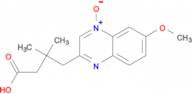 4-(6-methoxy-4-oxidoquinoxalin-2-yl)-3,3-dimethylbutanoic acid
