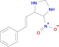 4-nitro-5-[({E})-2-phenylvinyl]-1{H}-imidazole